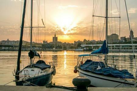 Apartamento Lujo Frente Al Mar Centro De Malaga Zewnętrze zdjęcie